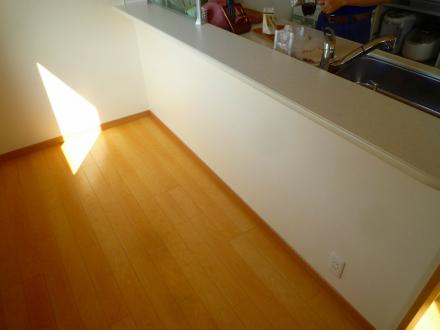 造作カウンター下収納【やねきハウスのリフォーム】（リフォーム前）