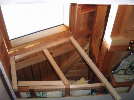 天窓・トップライト取付【やねきハウスのリフォーム】（リフォーム前）