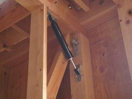 制震装置　ＳＳダンパー設置工事【やねきハウスのリフォーム】（リフォーム後）