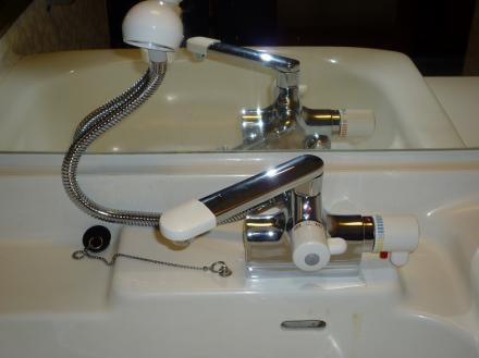 水栓金具の交換　TOTO　TMJ30UC3【やねきハウスのリフォーム】（リフォーム後）