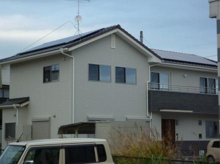 太陽光発電システム　シャープ　（4.0KW）【やねきハウスのリフォーム】（リフォーム後）