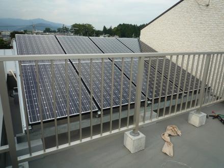 太陽光発電システム　三洋電機　（3.36KW）【やねきハウスのリフォーム】（リフォーム後）