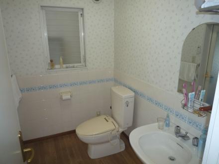 便器交換工事　TOTO　ﾋﾟｭｱﾚｽﾄEX【やねきハウスのリフォーム】（リフォーム前）