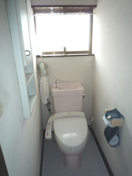 TOTO　ネオレスト　不燃耐汚染性壁材使用　（腰壁）ダイケン【やねきハウスのリフォーム】（リフォーム前）