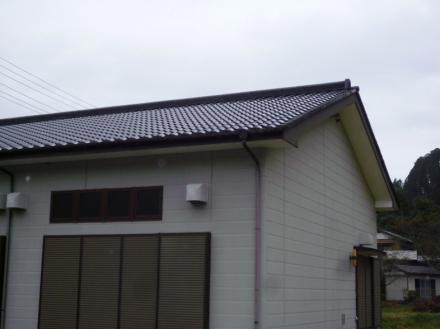 瓦補修（台風被害・火災保険対象工事）【やねきハウスのリフォーム】（リフォーム後）