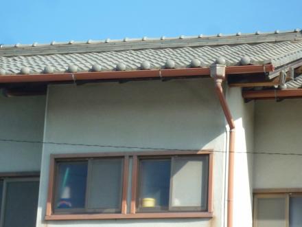 屋根瓦補修（地震被害）【やねきハウスのリフォーム】（リフォーム後）