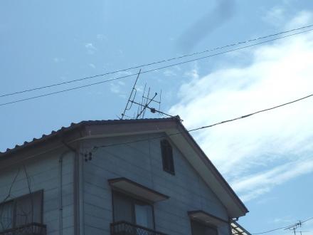 TVアンテナ改修工事【やねきハウスのリフォーム】（リフォーム前）