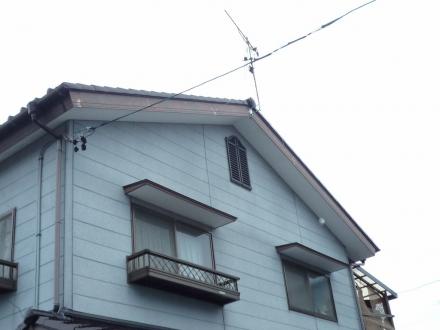 TVアンテナ改修工事【やねきハウスのリフォーム】（リフォーム後）