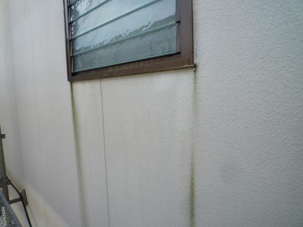 外壁塗装　高圧洗浄【やねきハウスのリフォーム】（リフォーム前）