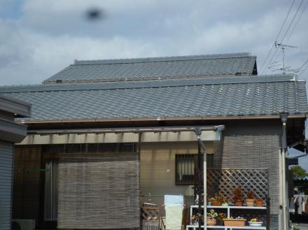 太陽光発電システム取付工事　シャープ（2.93kw）【やねきハウスのリフォーム】（リフォーム前）